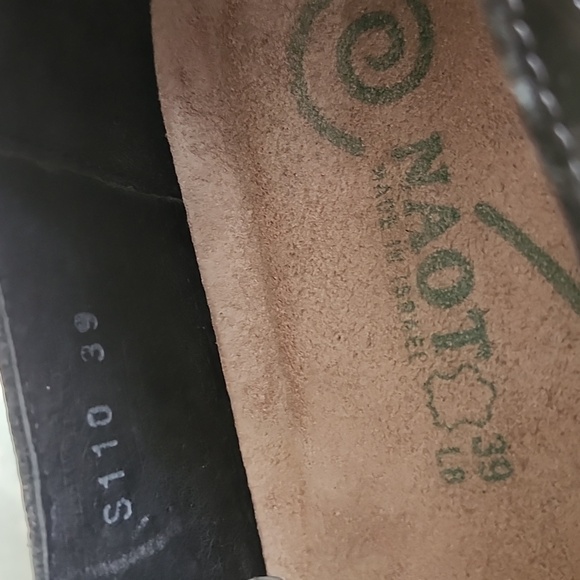 Naot Kirei Black leather Mary Jane size 8.5 - Picture 10 of 11